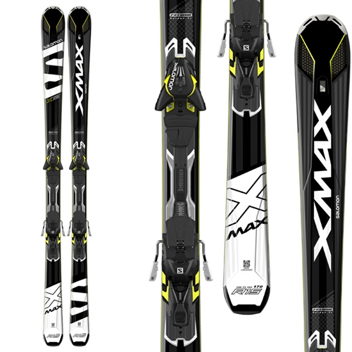 format brænde program Salomon X-Max X12 Skis W/ X12 Ti Bindings - 2017